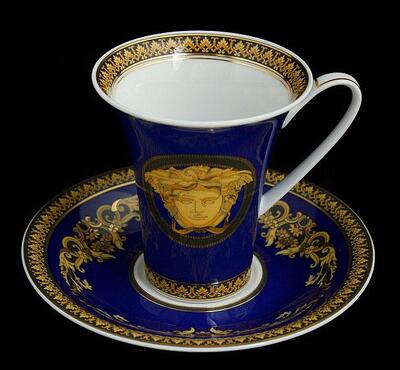 ������������ �������� ���� MEDUSA BLUE ������ ��� ������ Rosenthal Versace