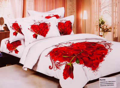 ��� 1.5 �� ��� 150x210 ��. �� 150x220, ��� 70x70-2 ��, ����� �������� "love"